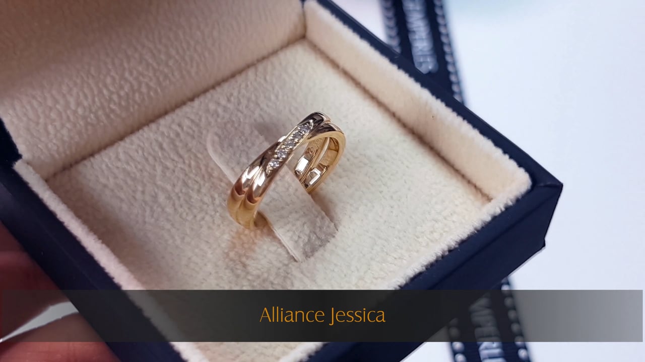 Fede Nuziale Donna Jessica - Oro Giallo | Gemperles
