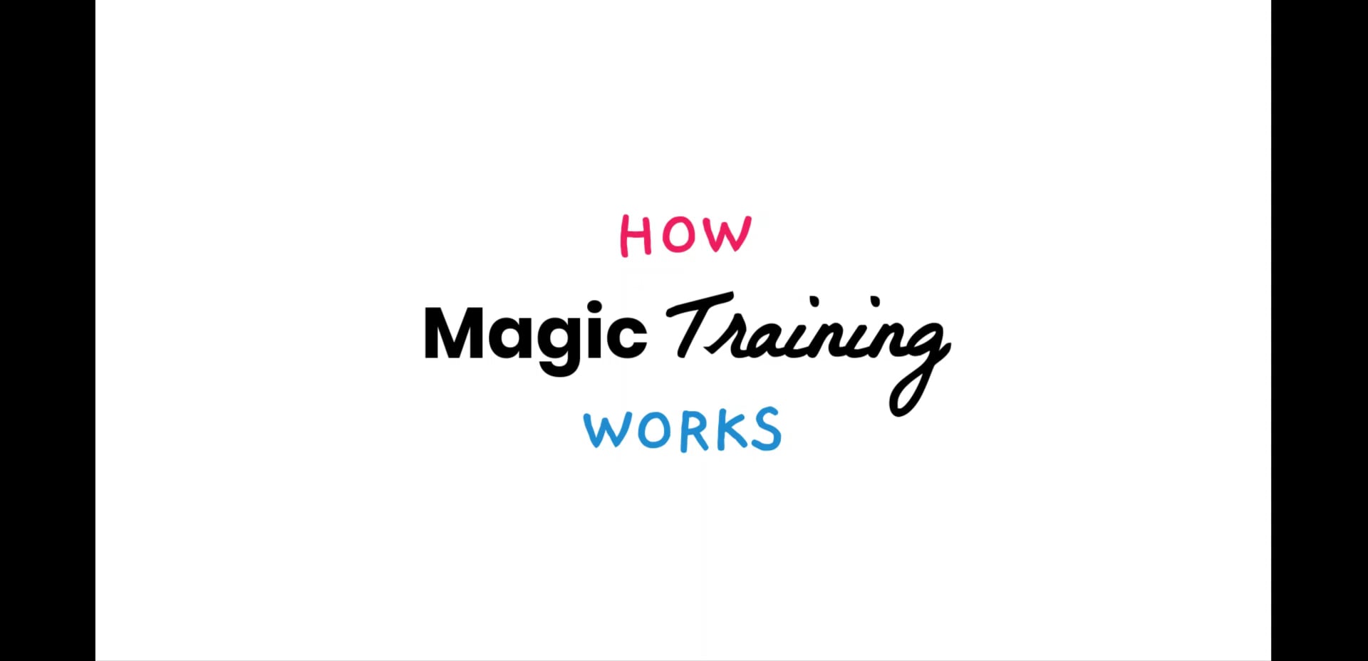 How Training Works on Vimeo