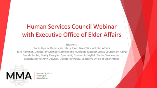 MMA Human Services Council discusses elder care during COVID-19