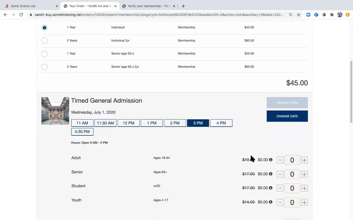 ACME inar Member Ticketing on Vimeo