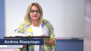 Andrea Mazariego - Qué Debemos Enseñar | Enfoque Conferencia De Liderazgo De Mujeres | SBC De Virginia