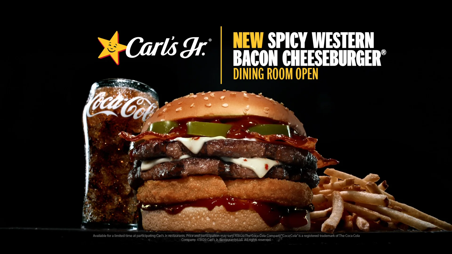 Copycat Carl's Jr. Bacon Western Cheeseburger