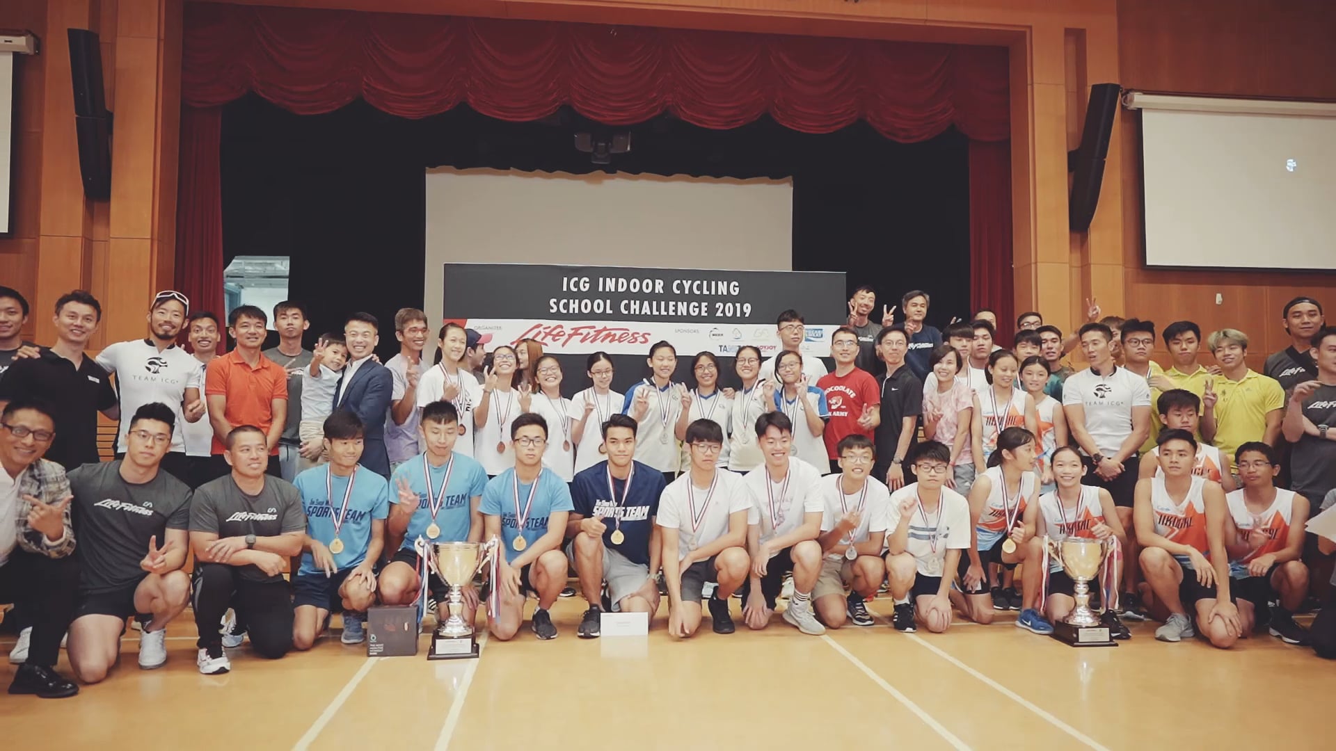 HK Fitness Indoor Cycling competition Highlight