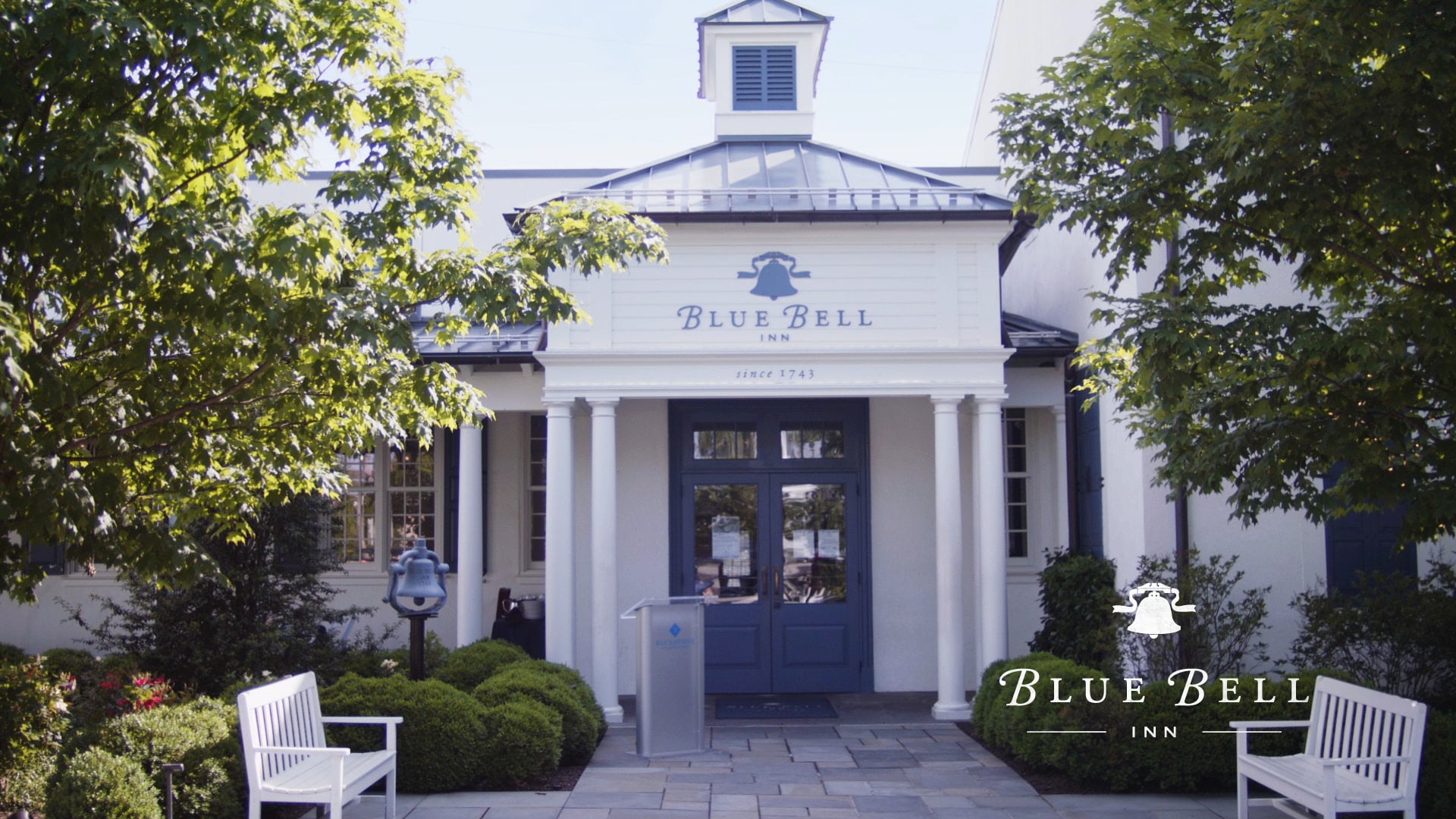 Blue Bell Inn Now Open Outside