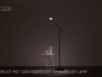 Lucide ANSELMO Lampada da scrivania LED Nero 19666/09/30