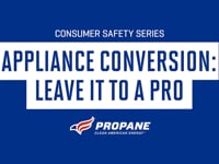 Consumer Safety Series: Appliance Conversion, Leave it to A Pro