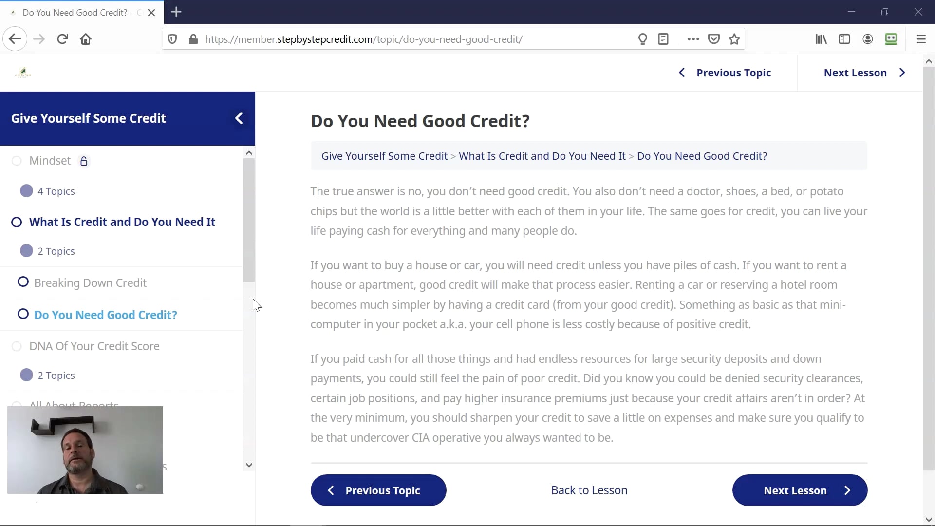 DO YOU NEED GOOD CREDIT on Vimeo