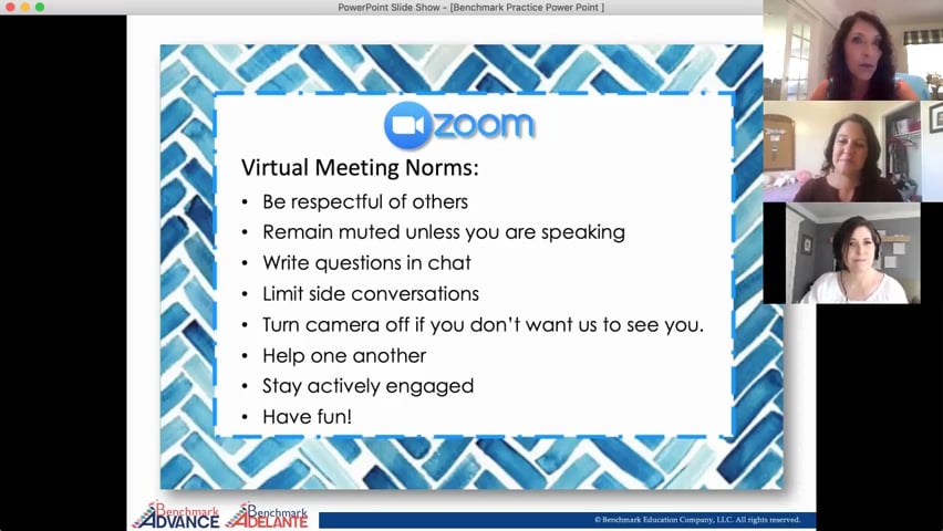 Benchmark ZOOM recording on Vimeo