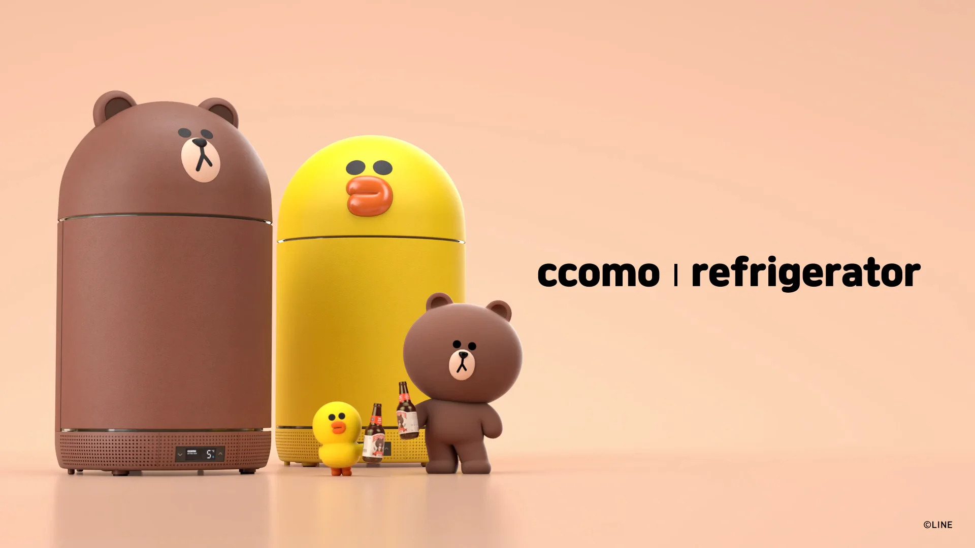 Gomotec X LINE FRIENDS] Ccomo Refrigerator on Vimeo
