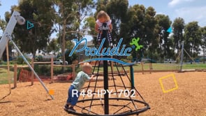 Forgó piramis R48-IPY-702 játszóterek dinamikus játékok forgó, pörgő játszótéri eszközök video