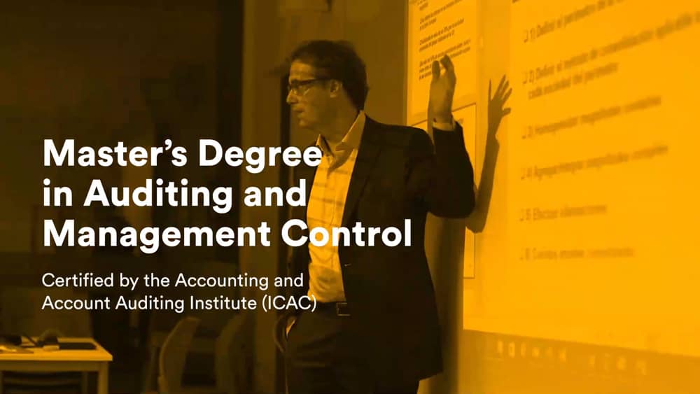 Master's Degree in Auditing and Management Control | IQS