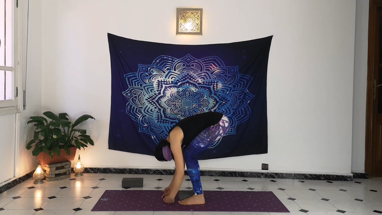 22. Yoga matinal- énergie avec des briques avec Aline Rakotoson