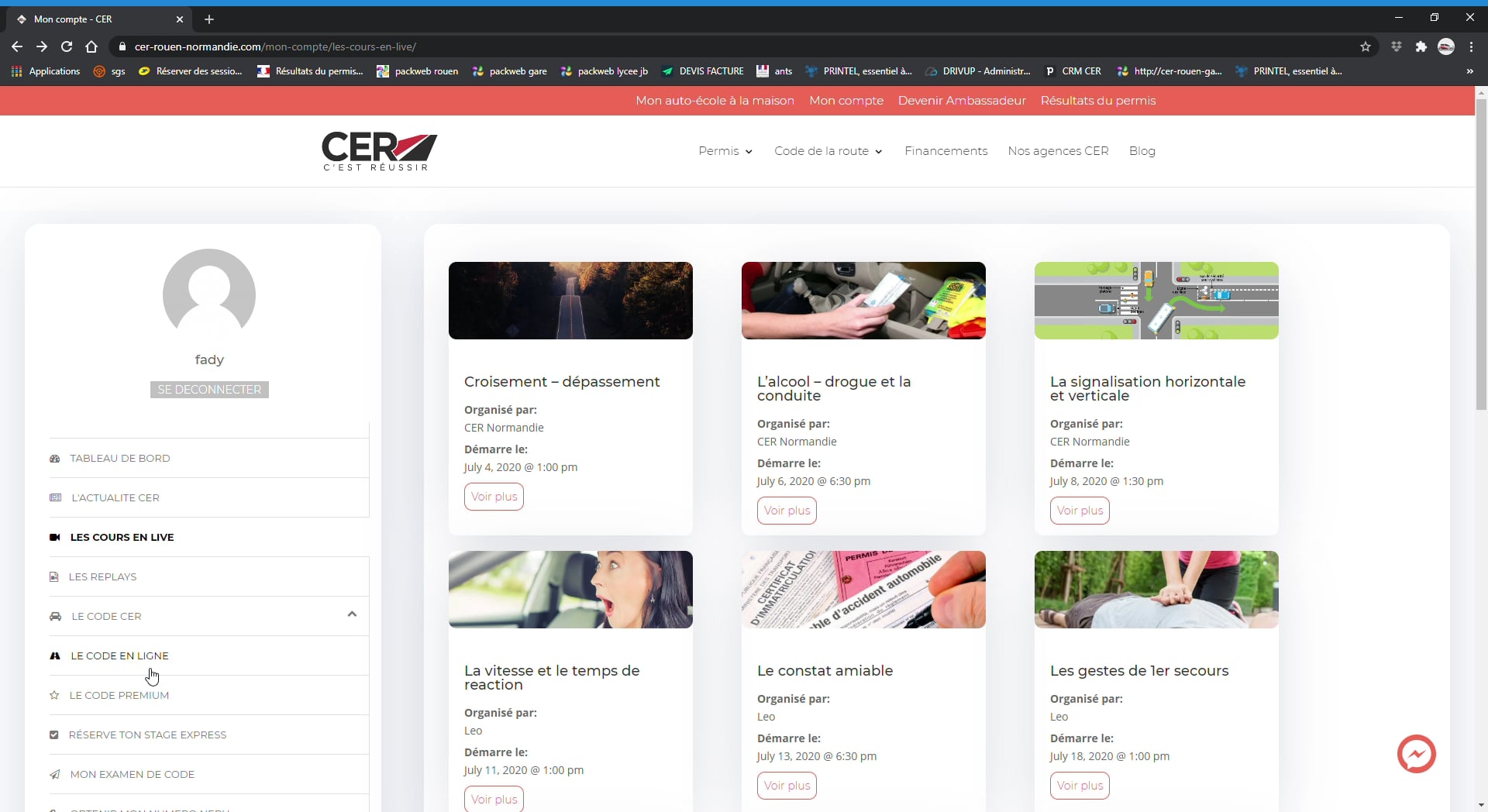 Code en ligne on Vimeo