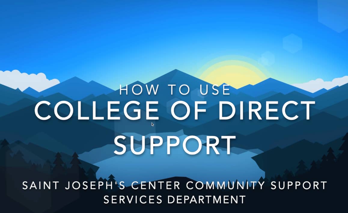 How to Use College of Direct Support on Vimeo