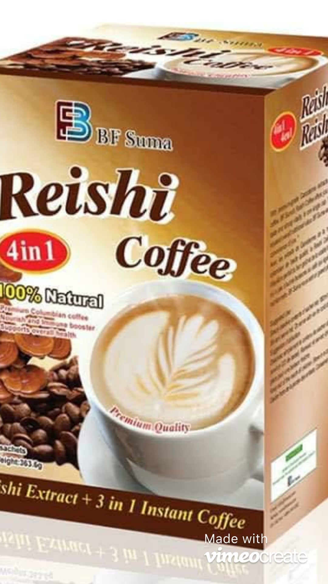 #Reishi #Coffee BENEFITS #REISHI #COFFEE.4 IN 1 WITH #MUSHROOM & # ...