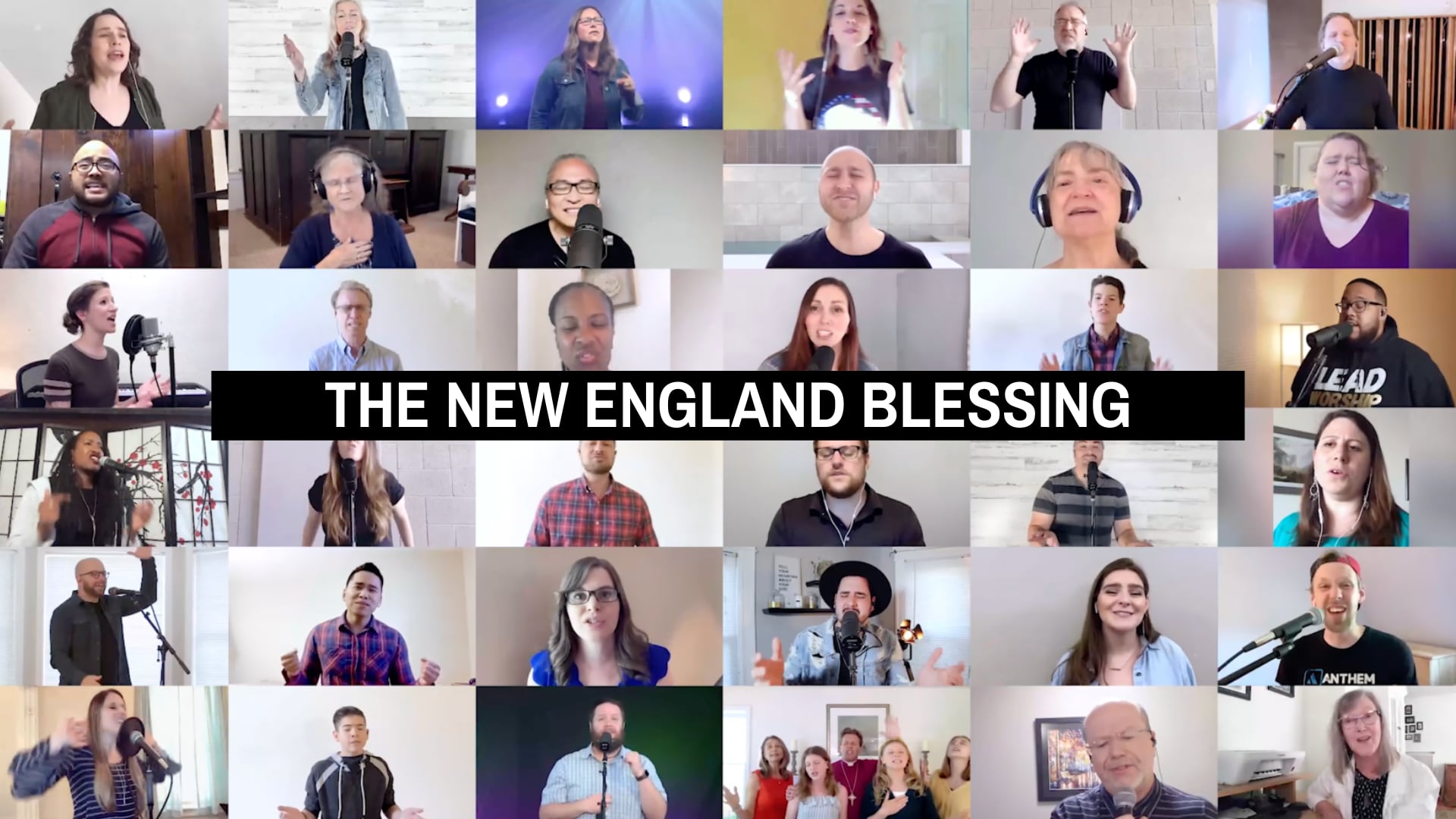 The New England Blessing - Churches sing "The Blessing" over New England