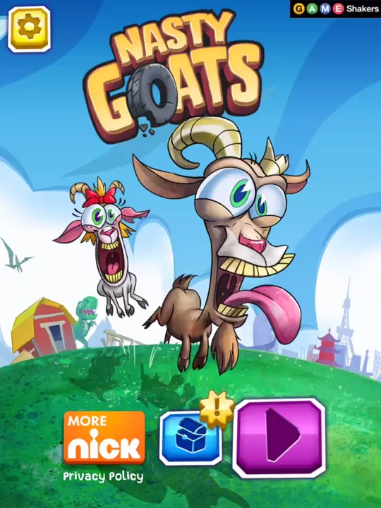 Nasty Goats – a Game Shakers App by Nickelodeon