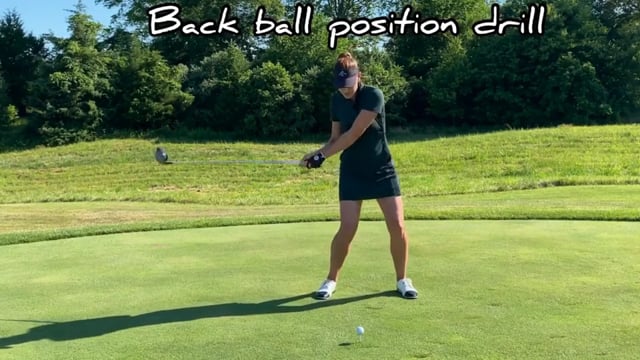 Driver Release Drill - Are you ACTUALLY hitting up on the ball?