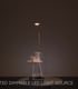 Video Anselmo Modern Floor Reading Lamp - Ø 25cm - LED Dim. - 1x9W 3000K - Satin Chrome
