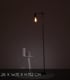 Video Leanne Modern Floor Lamp - 1xE27 - Black