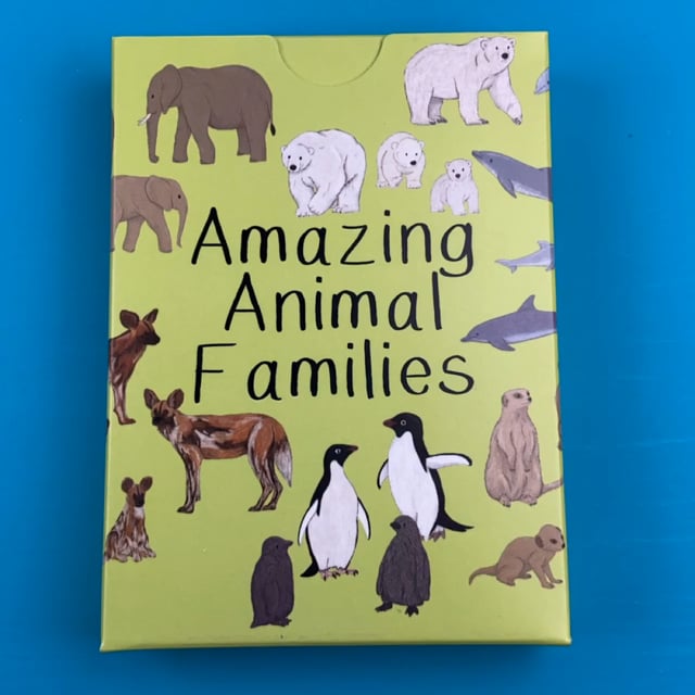 Amazing Animal Families Card Game - Happy families card game with lots of  fun animal facts