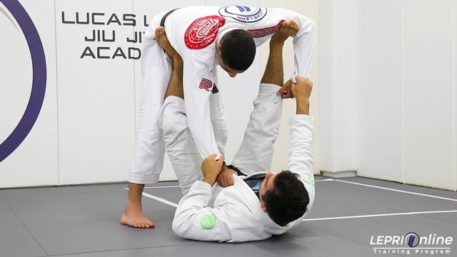 Closed Guard to Half Lasso to Omoplata Attempt to Armbar