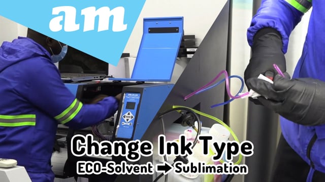 #SortIT, How-to Convert Printer to a Different Ink Type (Demo on ECO-Solvent to Sublimation Ink Conversion)