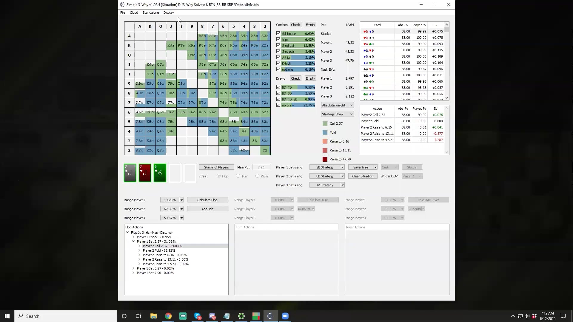 3way Solve (JJ6) + Blind vs Blind BB Iso