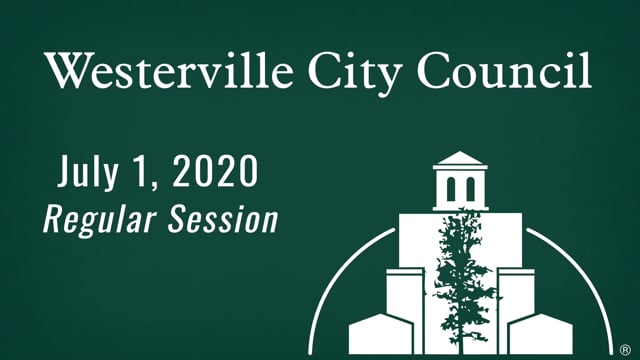 Westerville City Council July 1, 2020