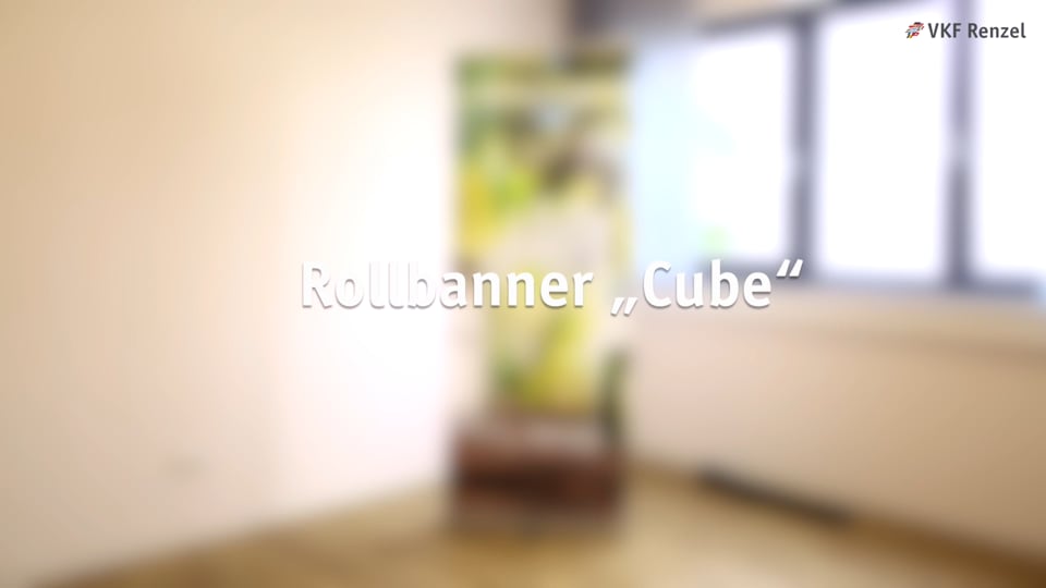 80-1066-X Rollbanner „Cube“