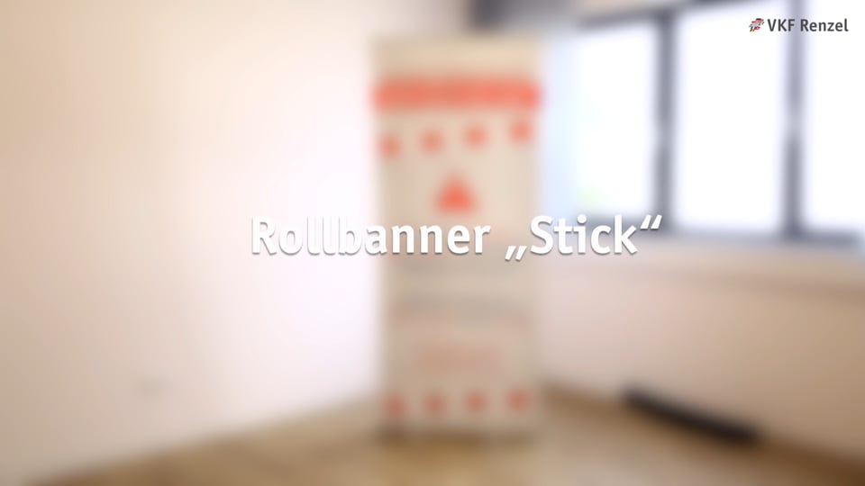80-0126-X Roll Up Banner „Stick“