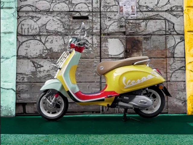 Vespa Reveals Special Edition Sean Wotherspoon Primavera Scooter