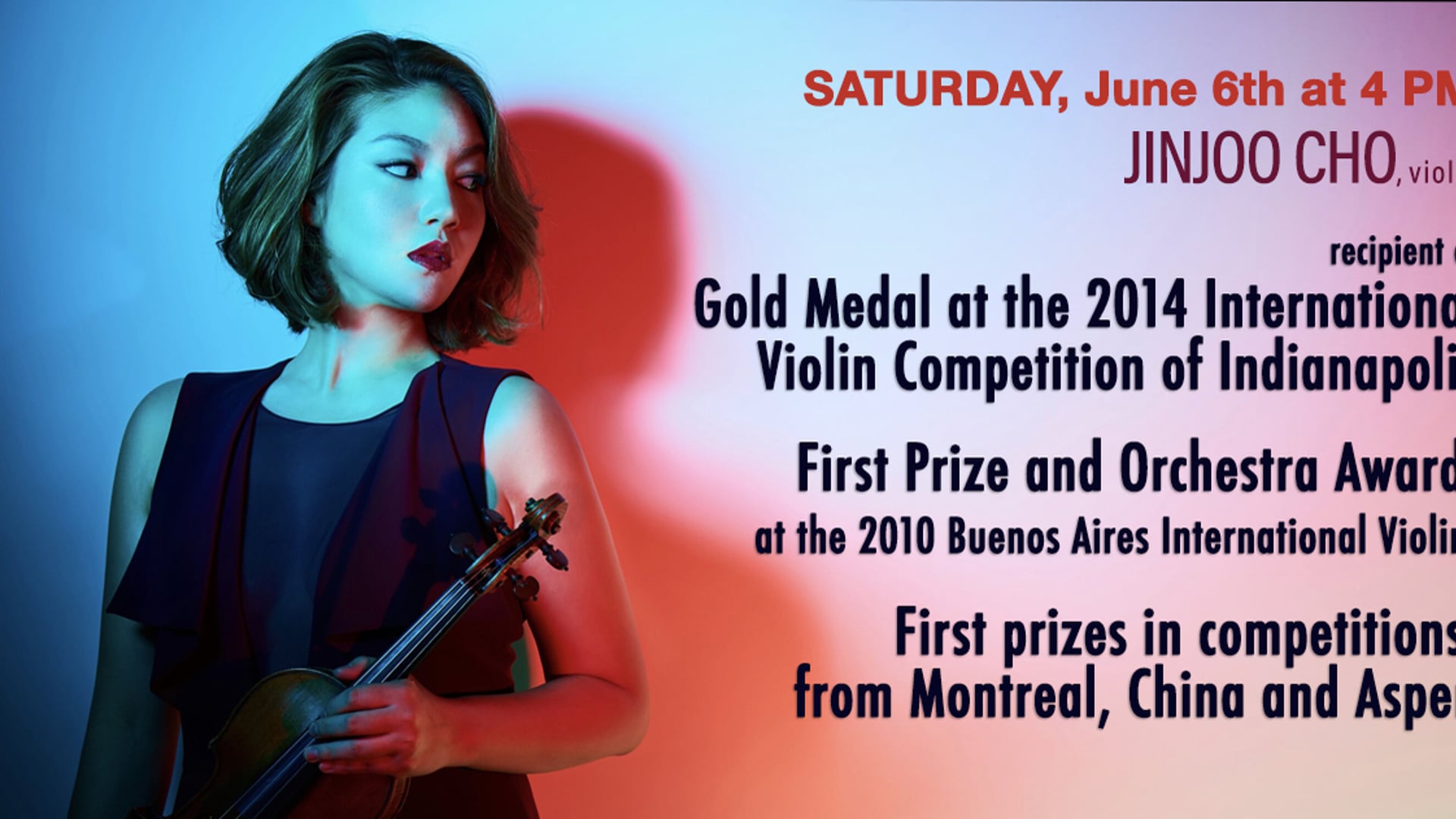 Live with Mainly Mozart, Episode 4- Jinjoo Cho, Violin