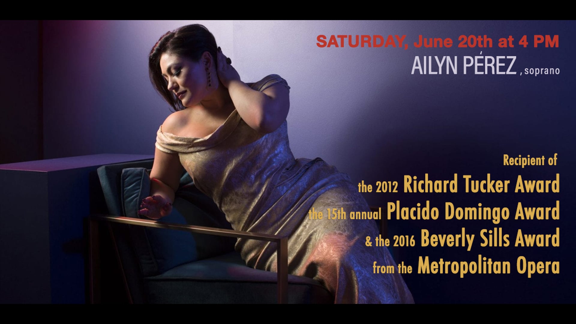 Live with Mainly Mozart, Episode 6- Ailyn Perez, Soprano