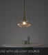 Video Maloto Retro Pendant Light - Ø 30cm - 1xE27 - Amber