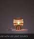 Video Maloto Retro Table Lamp - Ø 20cm - 1xE27 - Amber