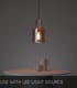 Video Toledo Vintage Pendant Light - Ø 20cm - 1xE27 - Amber