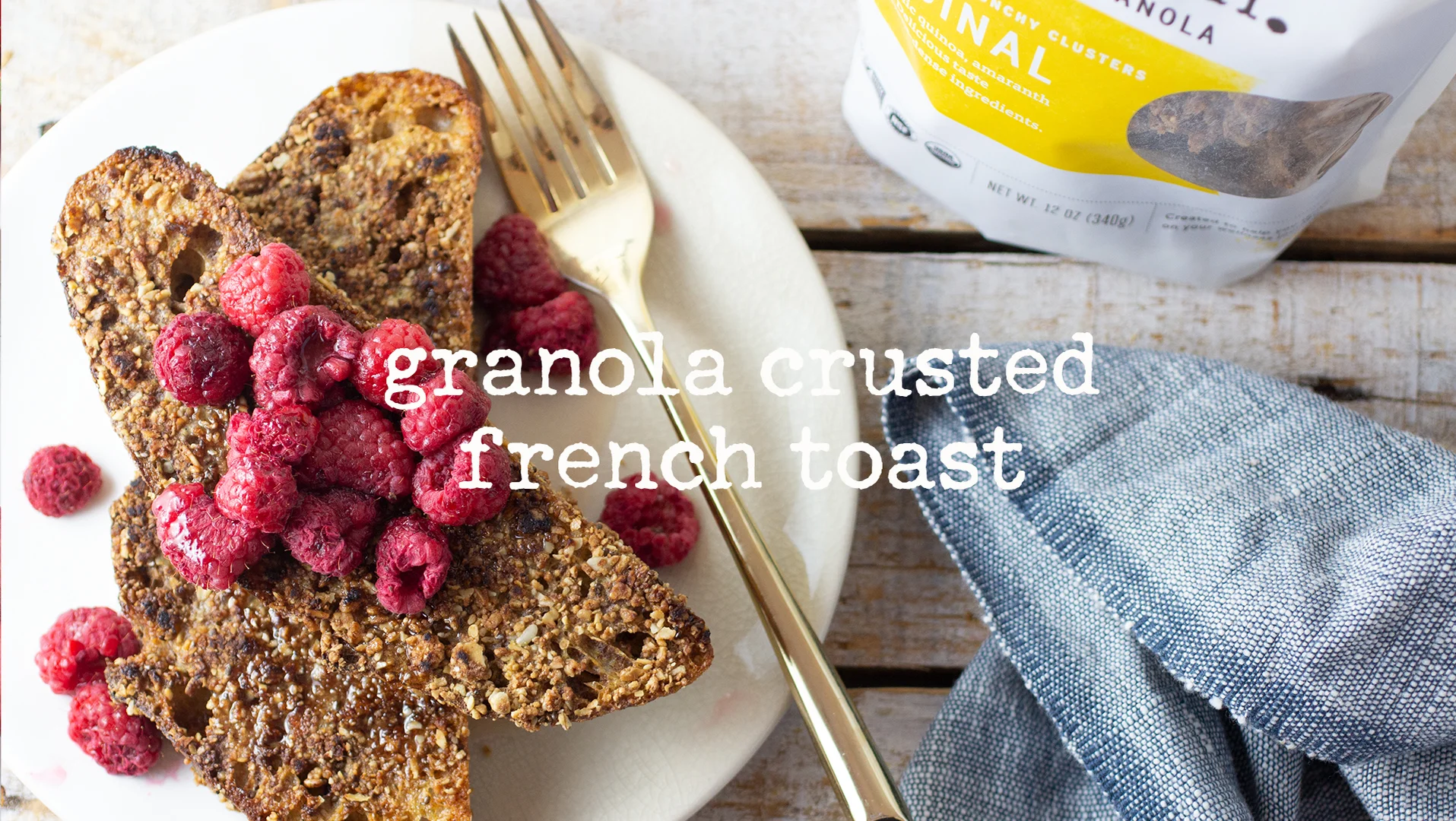 Granola Crusted French Toast on Vimeo