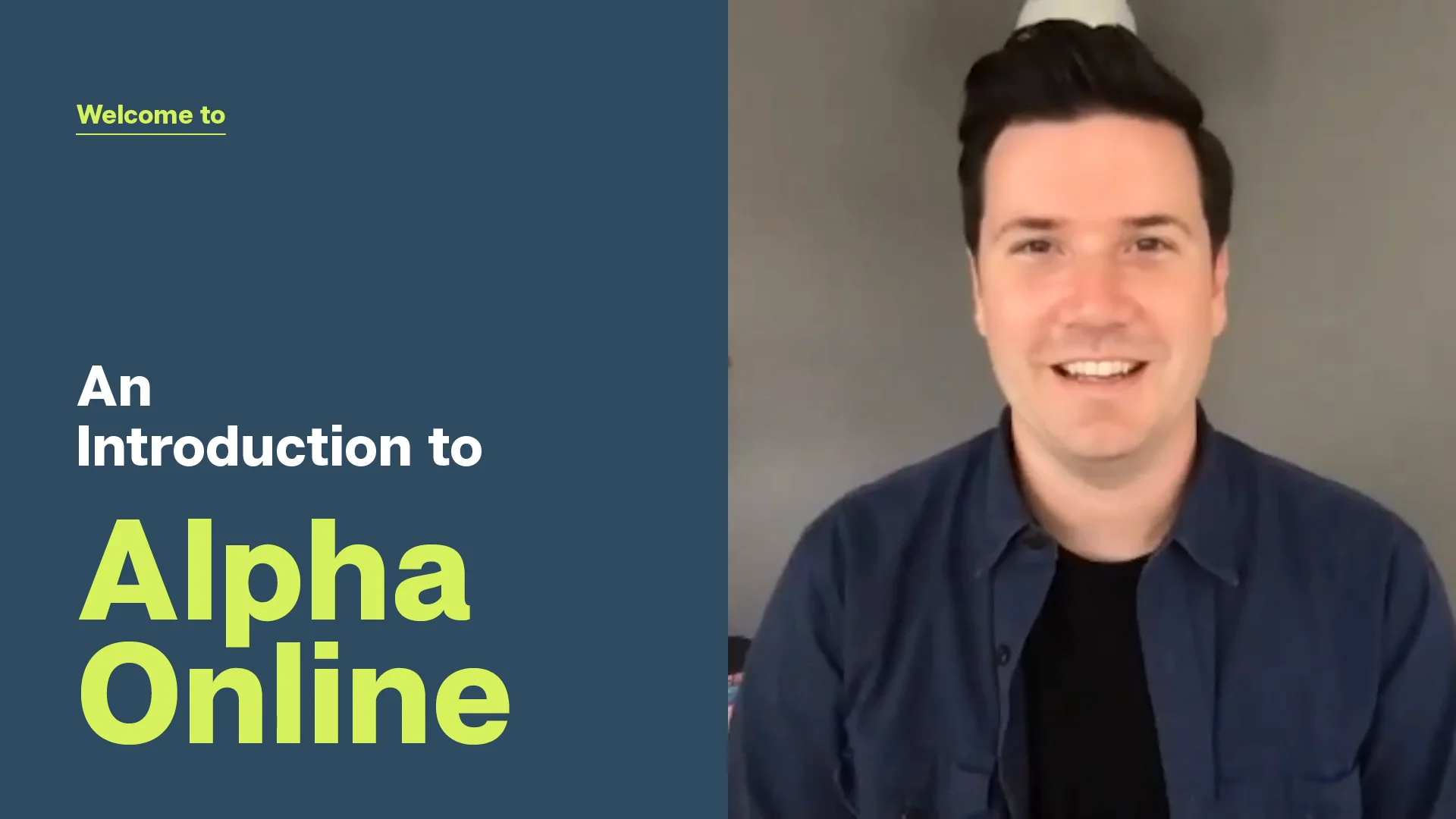 Intro to Alpha Online Team Training | Webinar Format on Vimeo