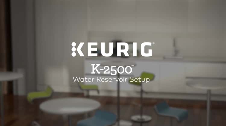 keurig k2500 installation