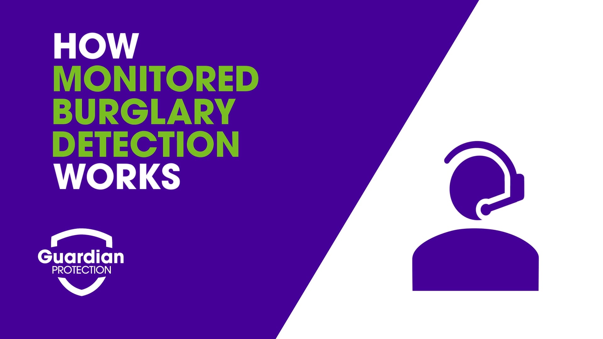 How Monitored Burglary Detection Works Guardian Protection on Vimeo