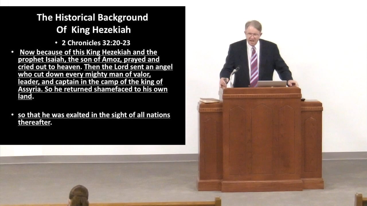 Lessons From Zephaniah The Historical Background Leading Up To King