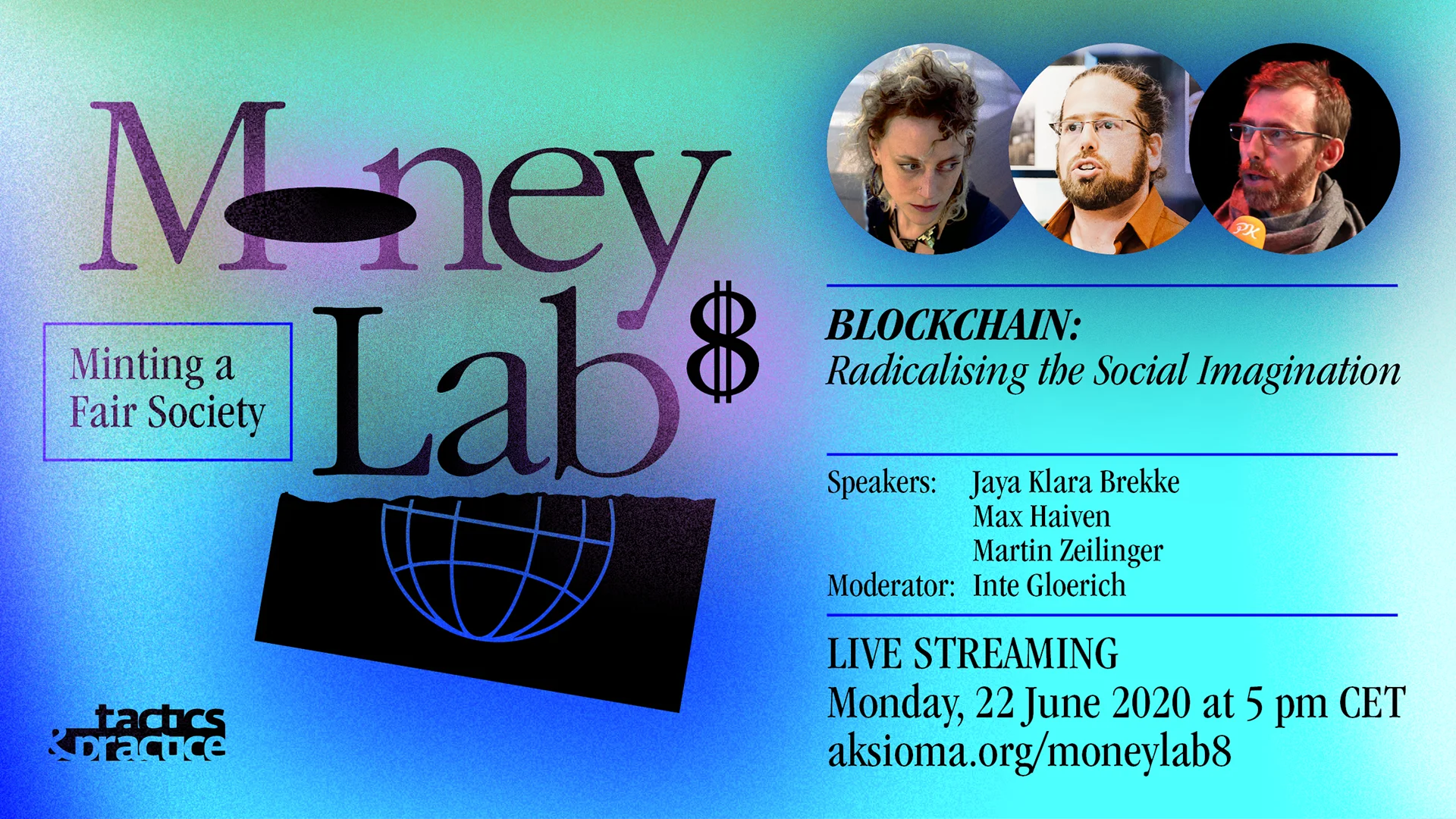 MoneyLab8 | Stream #7: Blockchain: Radicalising the Social Imagination