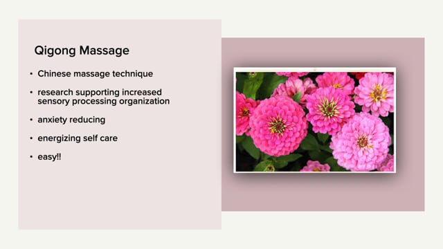 How to - Qigong Self Massage