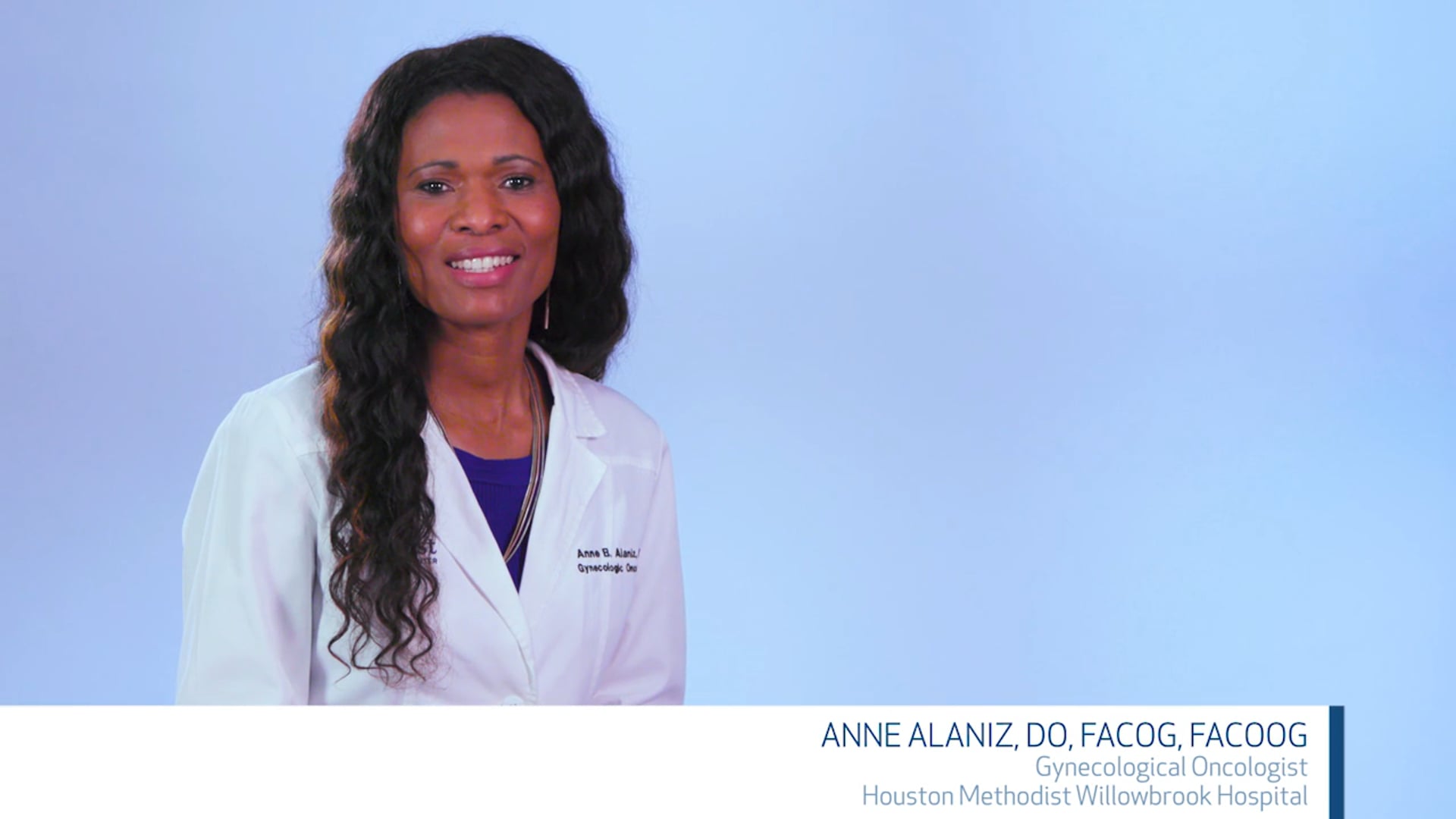 About me video of Dr. Anne B. Alaniz