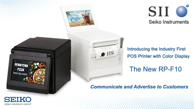 RP-F10 Series Receipt Printers - Thermal Printers | Seiko Instruments USA