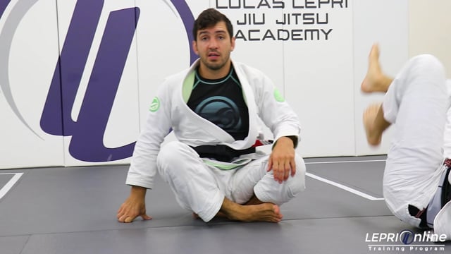 Spider Guard with Half Lasso to X Guard Sweep