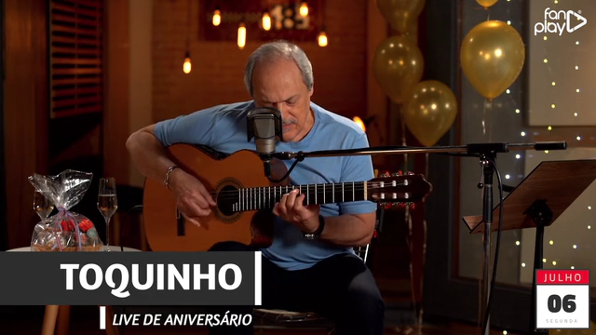 TOQUINHO - Live de Aniversário