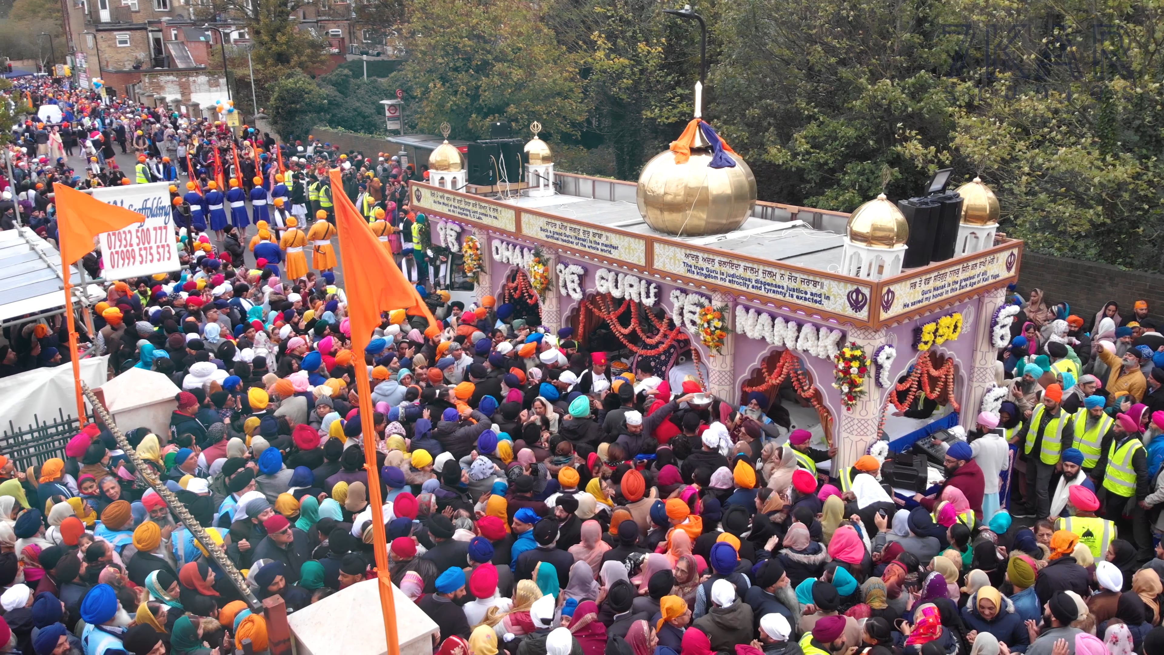 Southall Nagar Kirtan DRONE FOOTAGE 4K on Vimeo