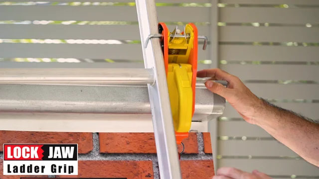 Lock Jaw Ladder Grip - Ladder safety made easy